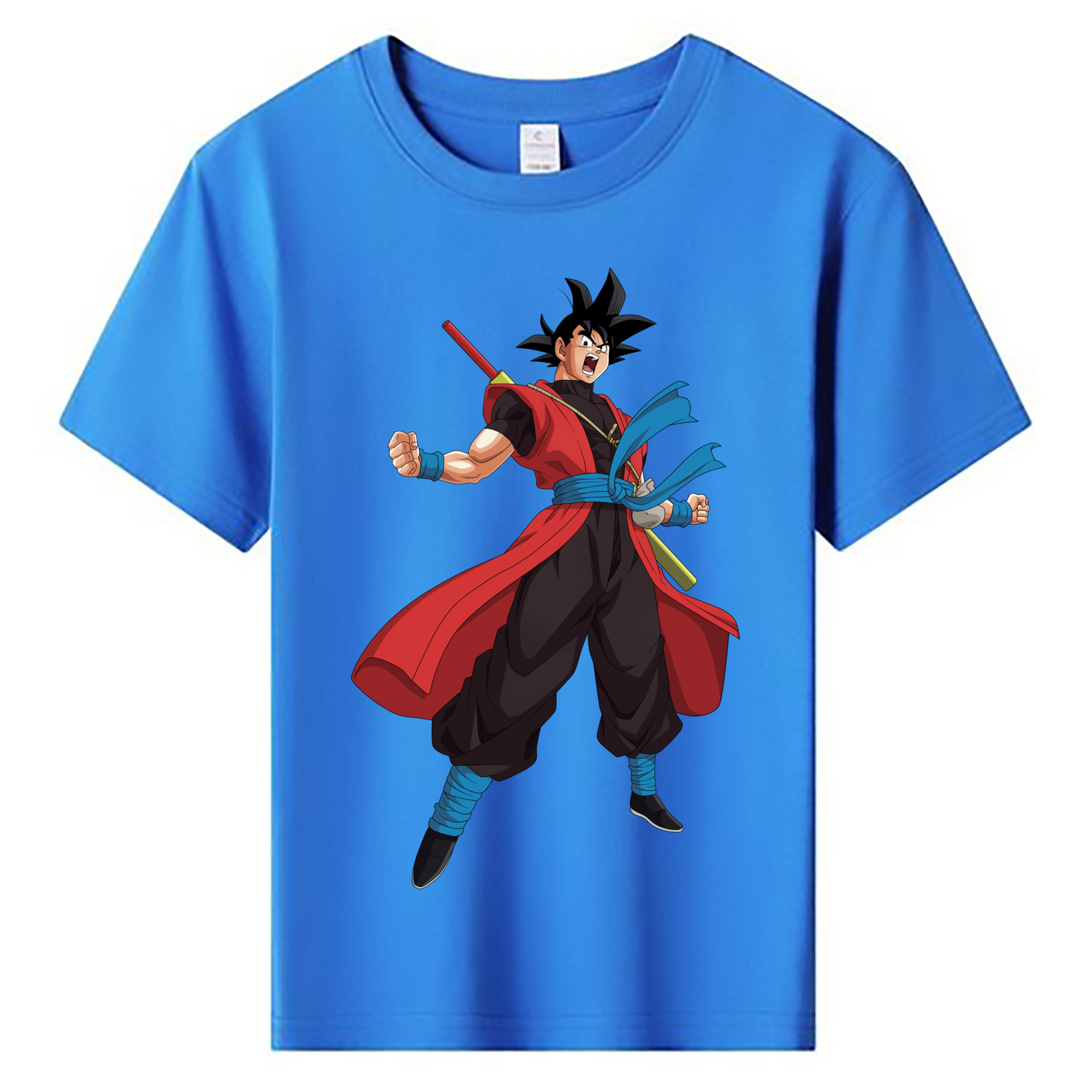 （画像用） ドラゴンボール 孫悟空（そん ごくう）Son Goku カカロット DRAGON BALL Kakarotto 綿100％キッズTシャツ（フロントプリント）